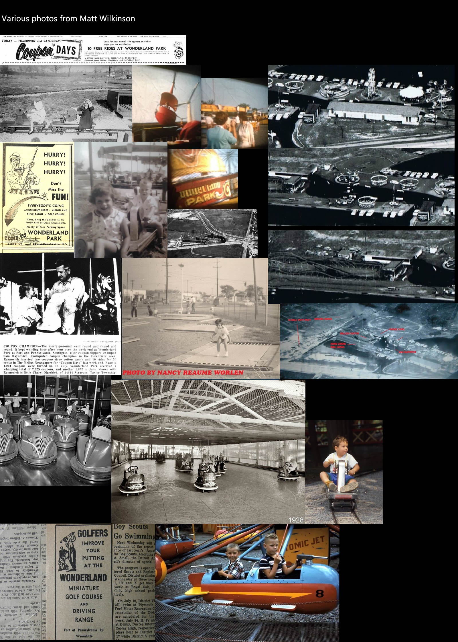 Wonderland Amusement Park - Various Photos From Matt Wilkinson (newer photo)